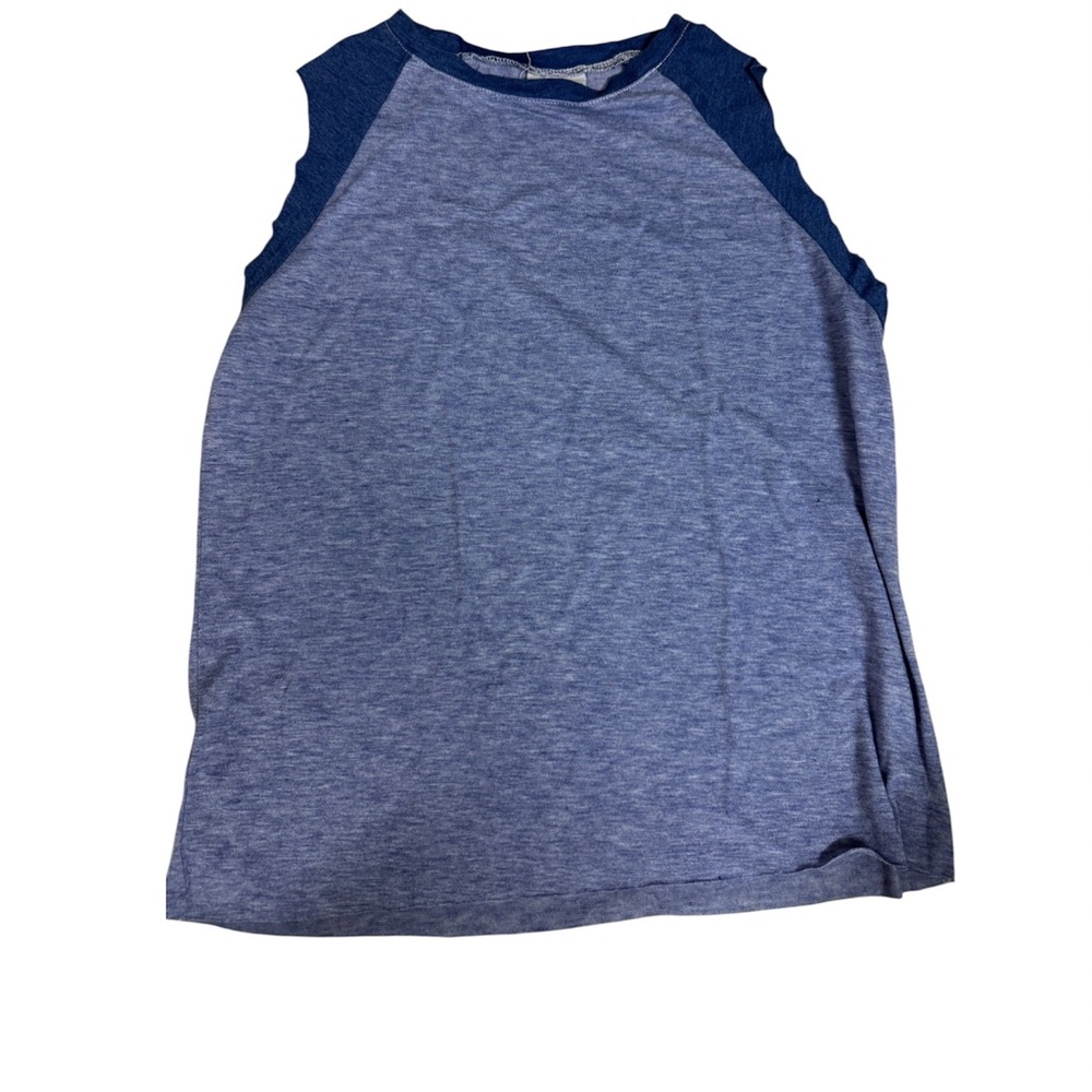 Firehouse Sleeveless Women's Muscle Tee - Blue Heather